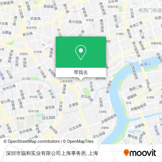 深圳市協和实业有限公司上海事务所地图