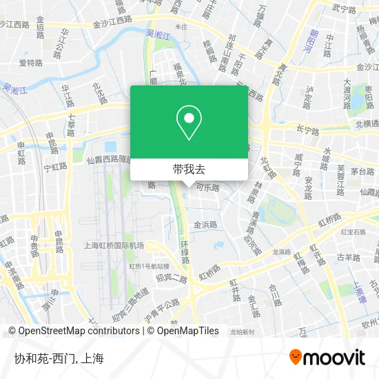 协和苑-西门地图