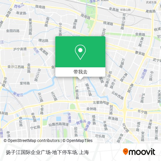 扬子江国际企业广场-地下停车场地图