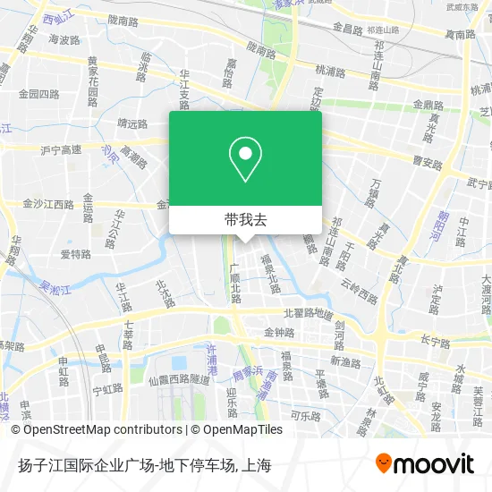 扬子江国际企业广场-地下停车场地图
