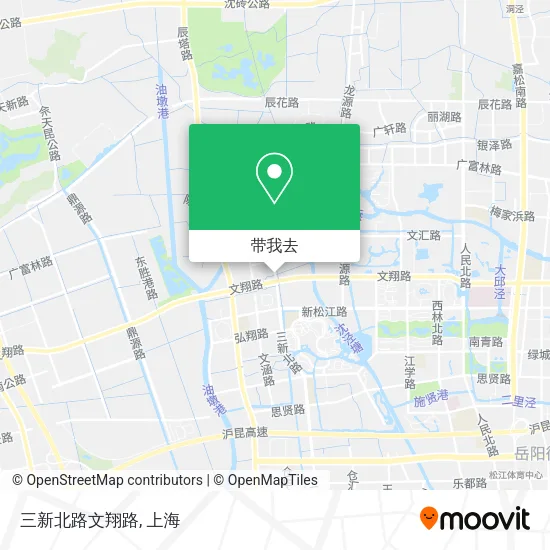 三新北路文翔路地图