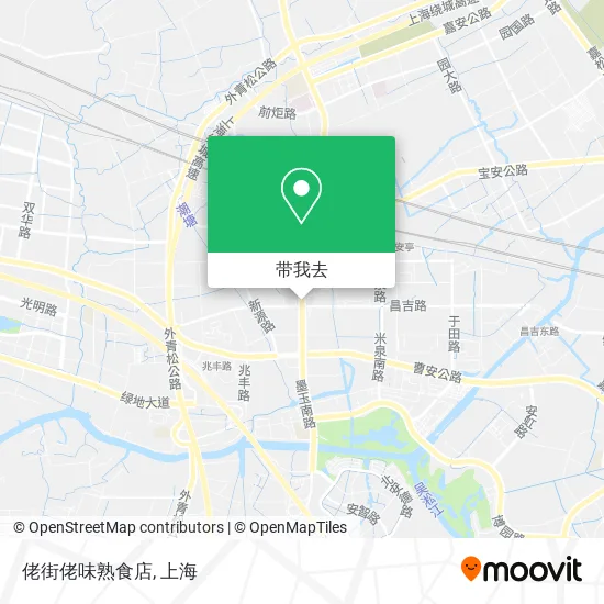佬街佬味熟食店地图