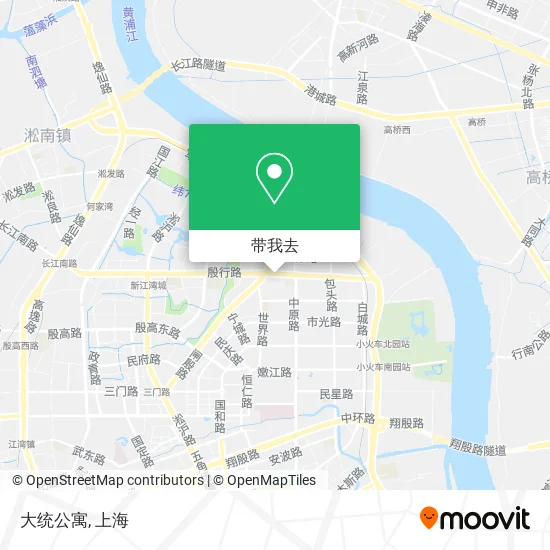 大统公寓地图