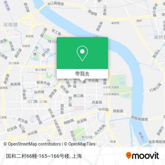 国和二村66幢-165~166号楼地图