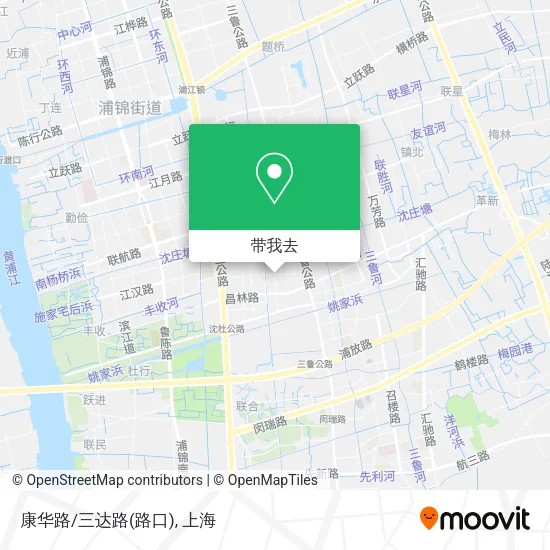 康华路/三达路(路口)地图