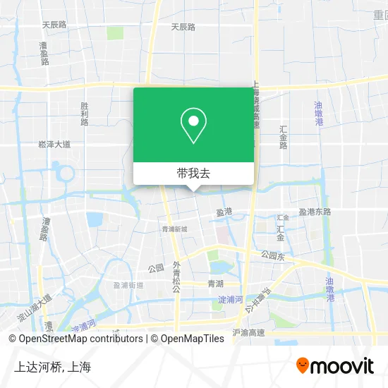 上达河桥地图