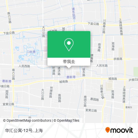 华汇公寓-12号地图