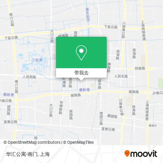 华汇公寓-南门地图