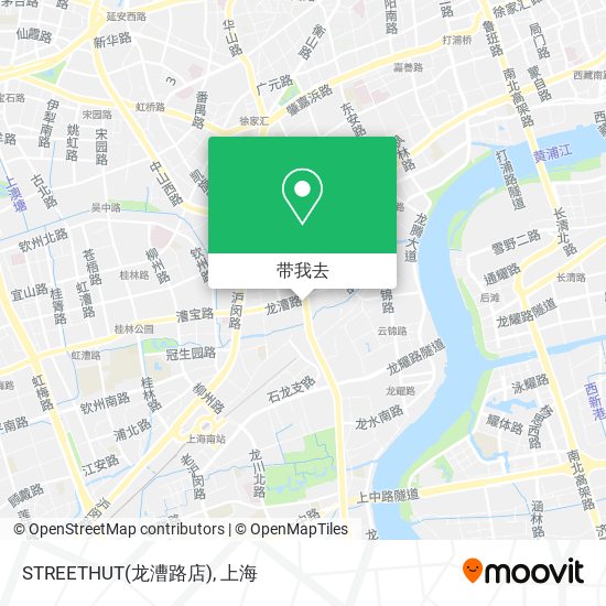 STREETHUT(龙漕路店)地图