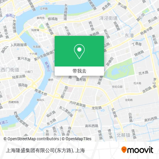 上海隆盛集团有限公司(东方路)地图
