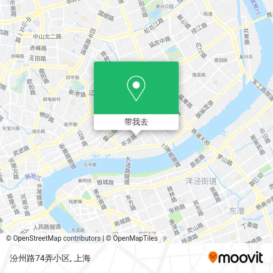 汾州路74弄小区地图
