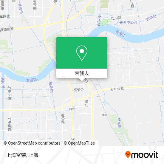 上海富荣地图