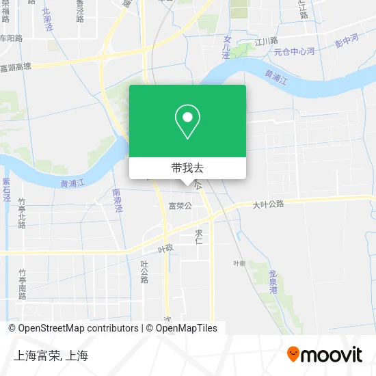 上海富荣地图