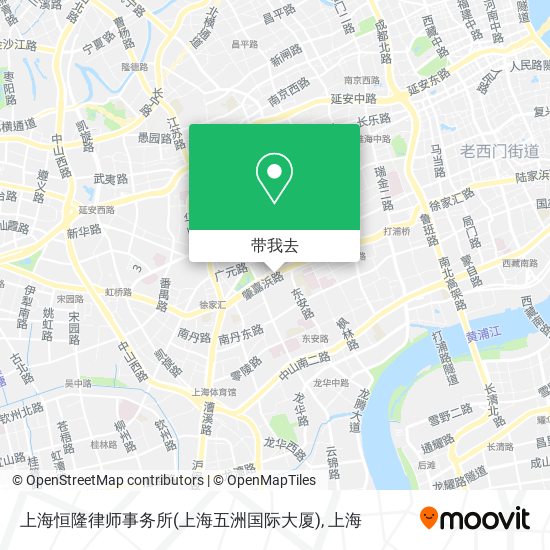 上海恒隆律师事务所(上海五洲国际大厦)地图