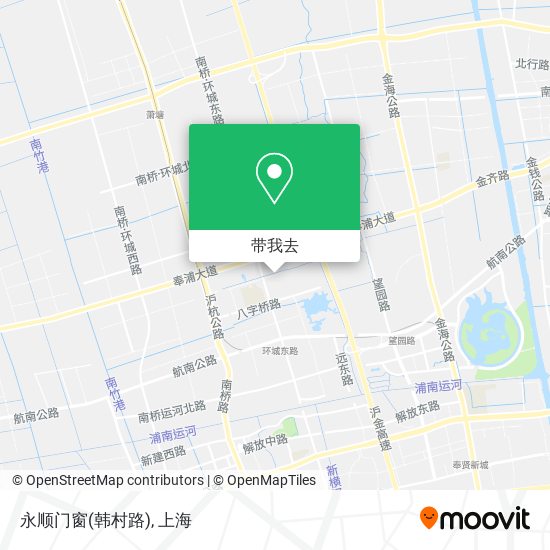 永顺门窗(韩村路)地图