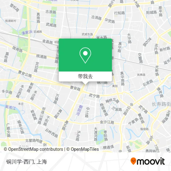 铜川学-西门地图