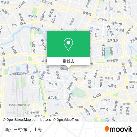 新泾三村-东门地图