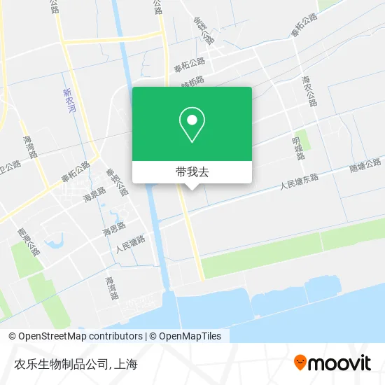 农乐生物制品公司地图