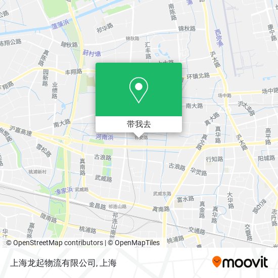 上海龙起物流有限公司地图