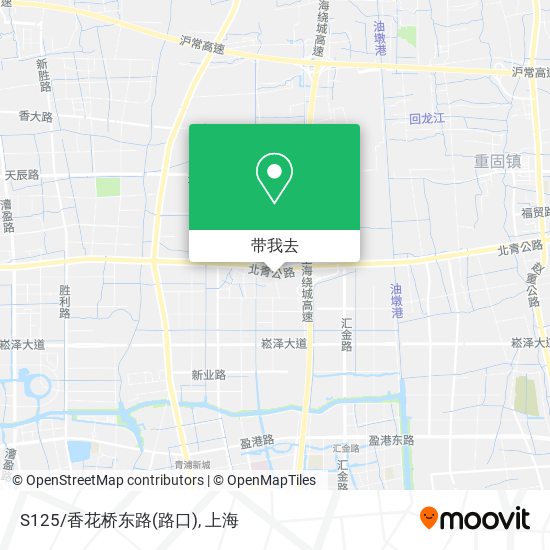 S125/香花桥东路(路口)地图