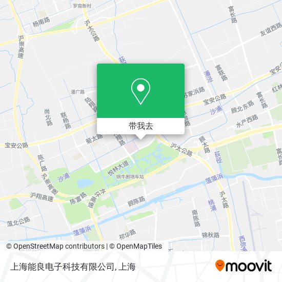 上海能良电子科技有限公司地图