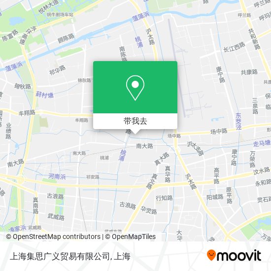 上海集思广义贸易有限公司地图