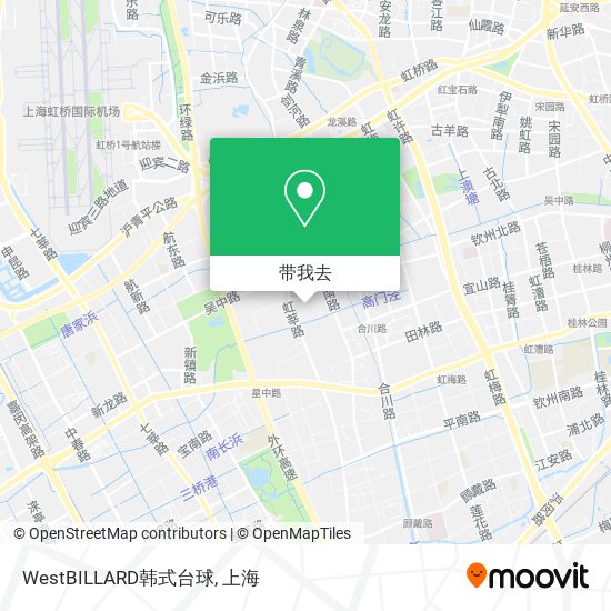 WestBILLARD韩式台球地图