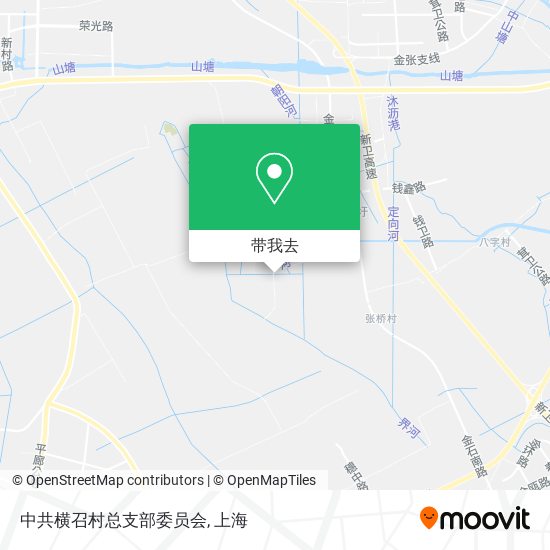 中共横召村总支部委员会地图