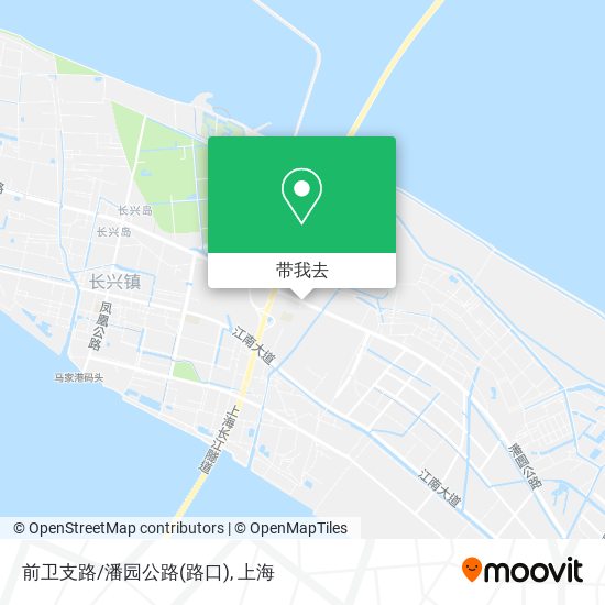 前卫支路/潘园公路(路口)地图