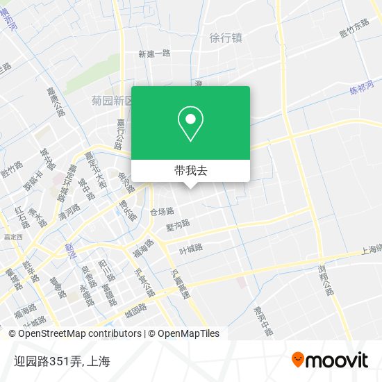 迎园路351弄地图