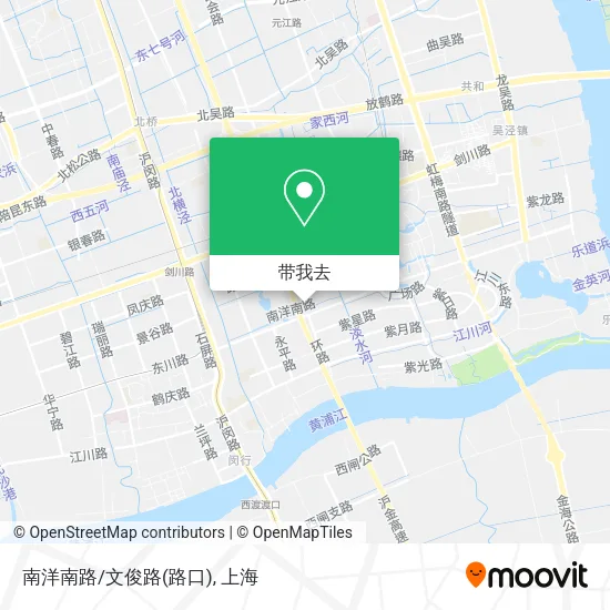 南洋南路/文俊路(路口)地图