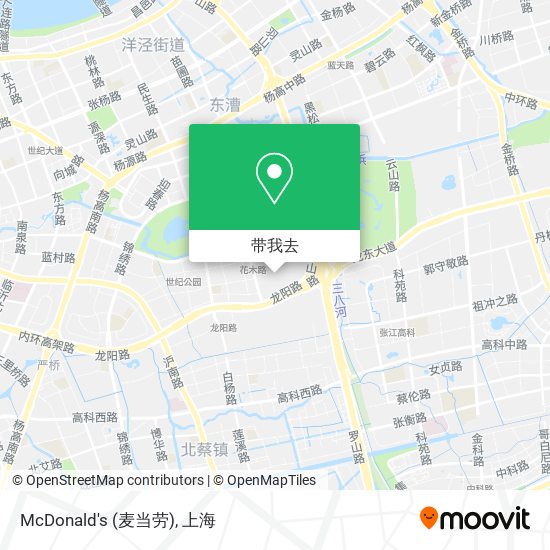 McDonald's (麦当劳)地图