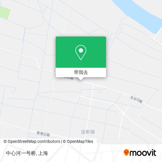 中心河一号桥地图