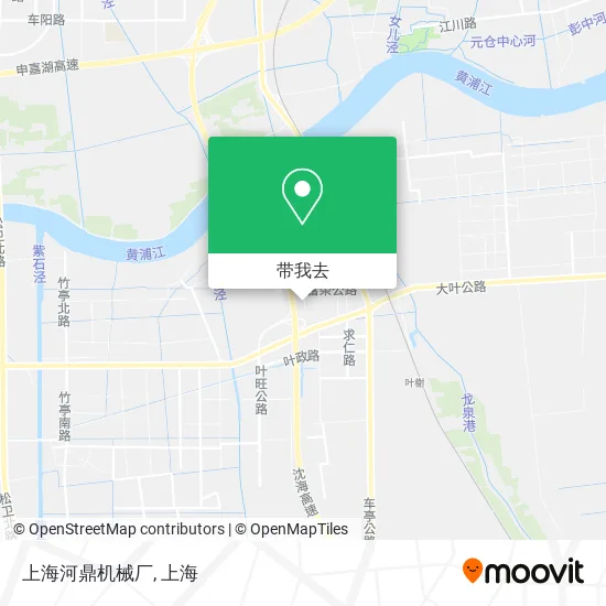 上海河鼎机械厂地图