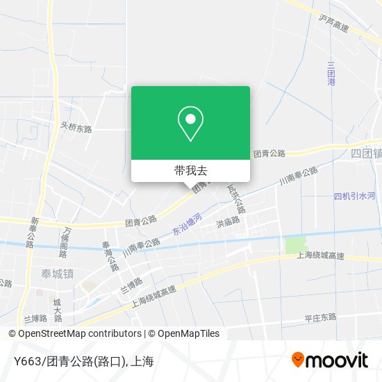 Y663/团青公路(路口)地图