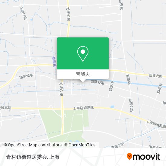 青村镇街道居委会地图