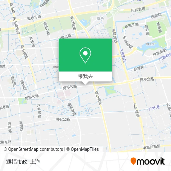 通福市政地图