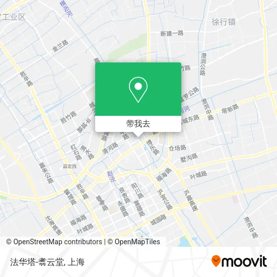 法华塔-翥云堂地图