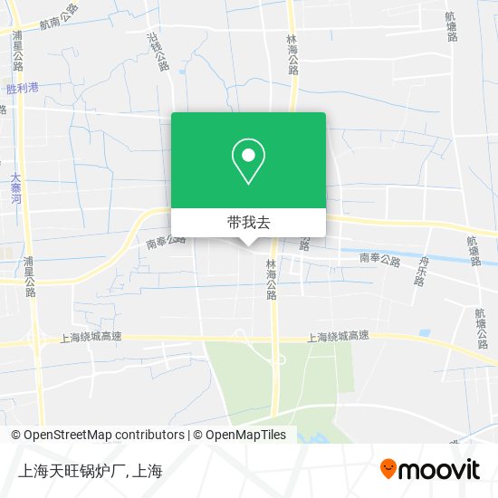上海天旺锅炉厂地图
