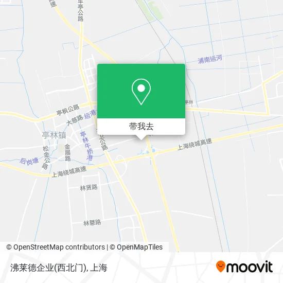 沸莱德企业(西北门)地图