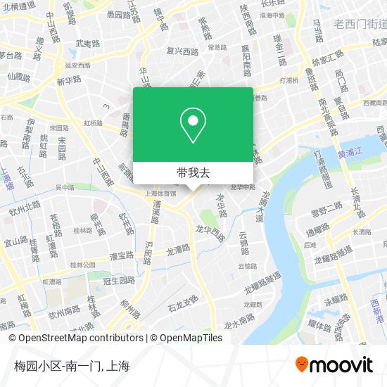 梅园小区-南一门地图