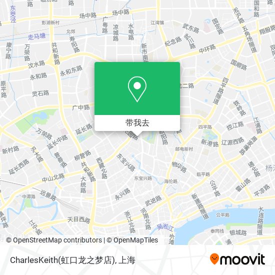 CharlesKeith(虹口龙之梦店)地图