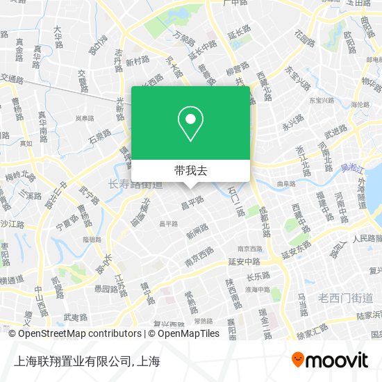 上海联翔置业有限公司地图