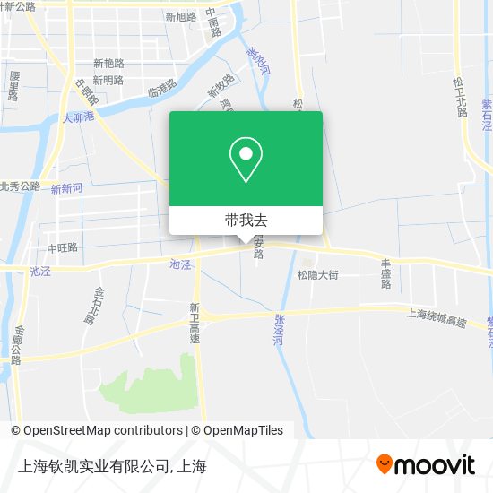 上海钦凯实业有限公司地图