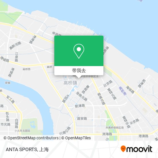 ANTA SPORTS地图