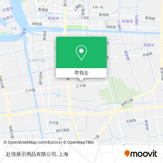 赴强展示用品有限公司地图