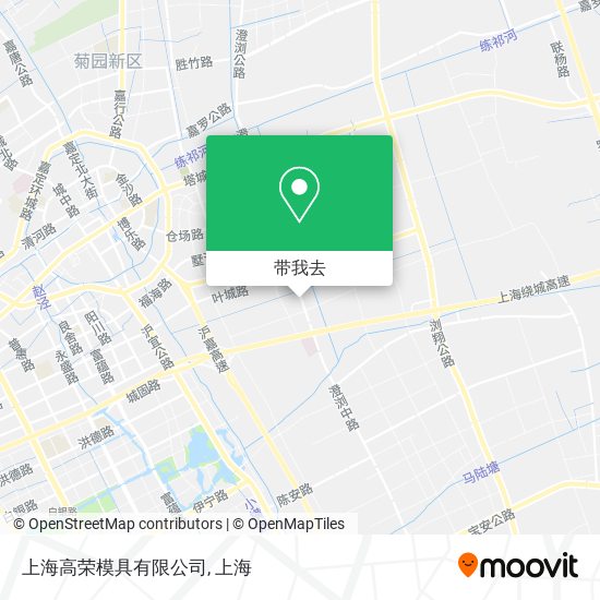 上海高荣模具有限公司地图