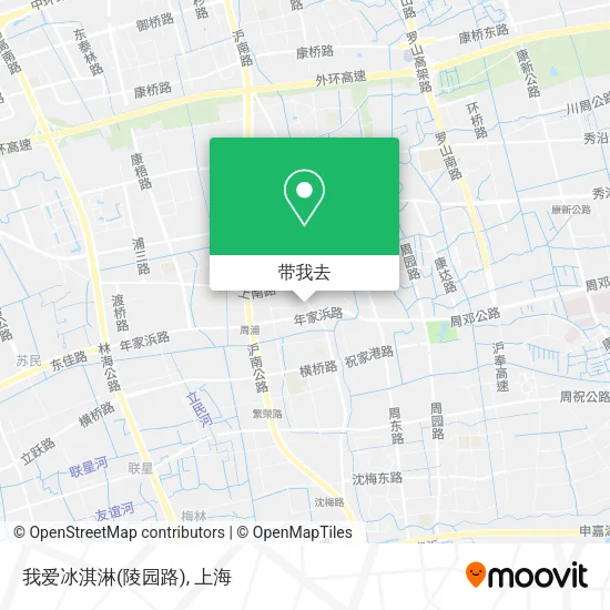 我爱冰淇淋(陵园路)地图