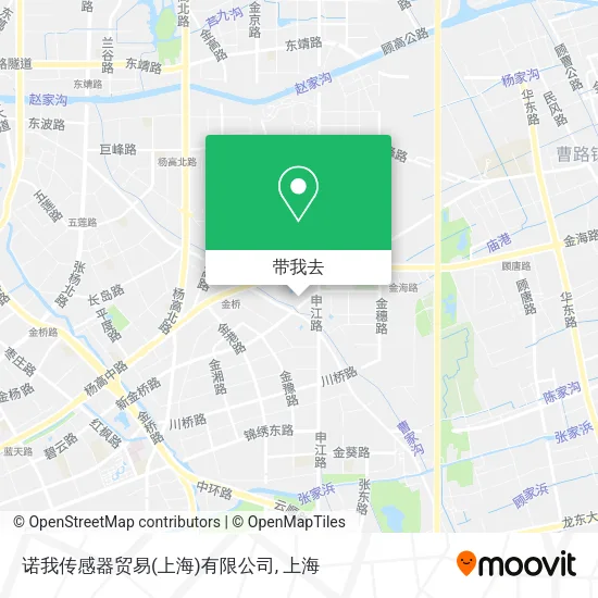诺我传感器贸易(上海)有限公司地图