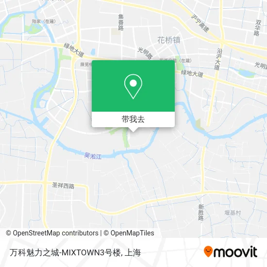 万科魅力之城-MIXTOWN3号楼地图